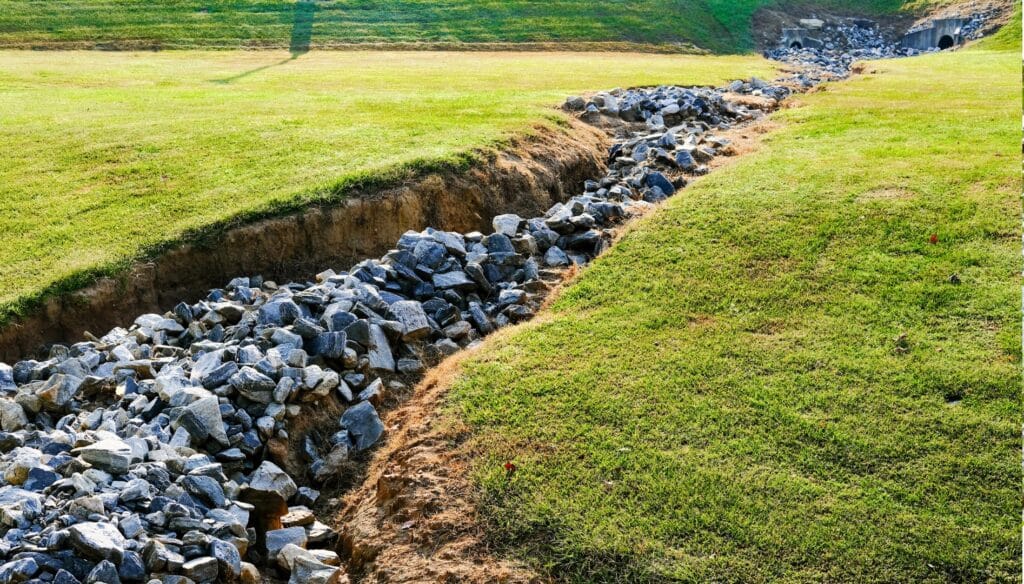 Landscape drainage Bakersfield